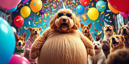  A humorous scene featuring Big Belly Bob as the center of attention Big Belly Bob is depicted as a .jpg