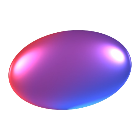 elips 3d icon download in png blend fbx gltf file formats abstract shapes shape y2k elements pack si.png