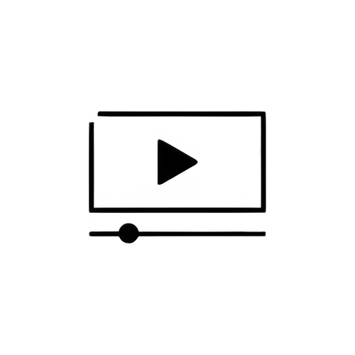 video play film player movie solid line icon illustration logo template suitable for many purposes v.png