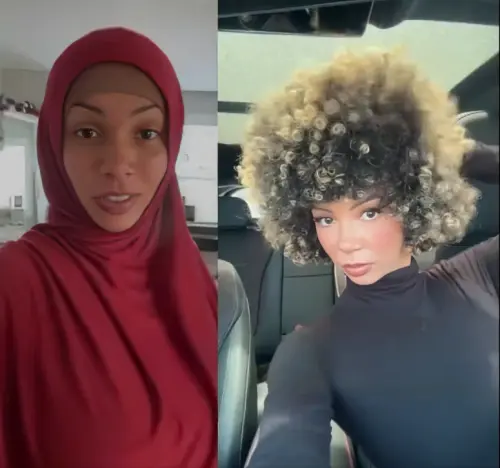 Brittany Renner takes off her hijab for the first time since converting to Islam, just days after re.webp