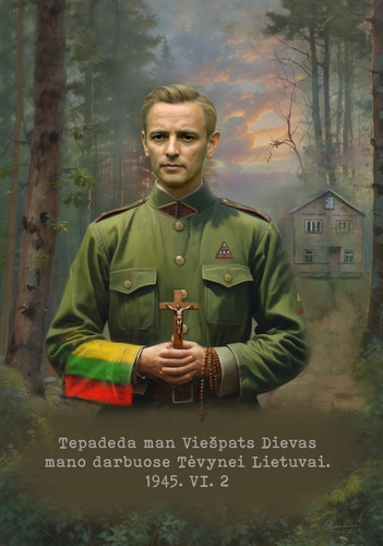 Adolfas Ramanauskas Vanagas Nemunaicio baznycia.jpg