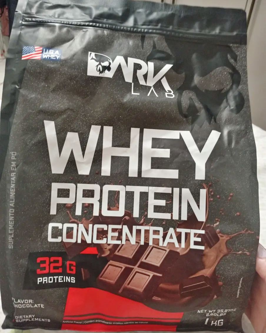 Whey Protein Concentrado 1kg Chocolate Dark Lab