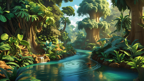 Leonardo Phoenix 10 Vibrant 3D animated image of a lush jungle 3.jpg