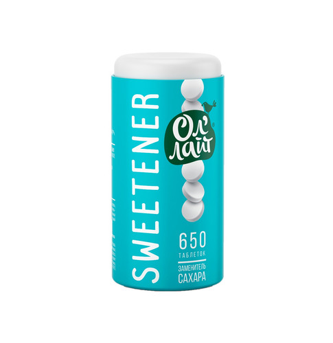 4607013792494 ЗАМЕНИТЕЛЬ САХАРА ОЛ ЛАЙТ СТОЛОВЫЙ В ТАБЛЕТКАХ 650ШТ .jpg