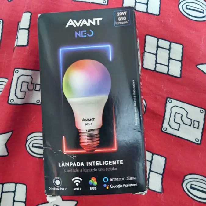 Lâmpada Smart Bulbo Led Wifi Inteligente Dimerizavel C/ritmo Cor da luz Branco-frio / Branco-Quente