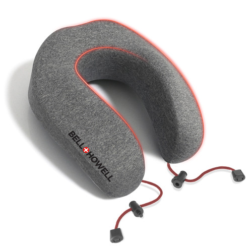 BH11176 Memory Foam Travel Neck Pillow (Gray) AMZ 01.jpg