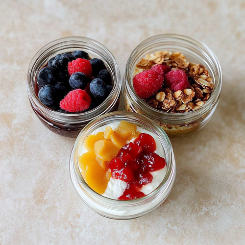 Køleskabsgrød forslag til 3 slags topping 1.png