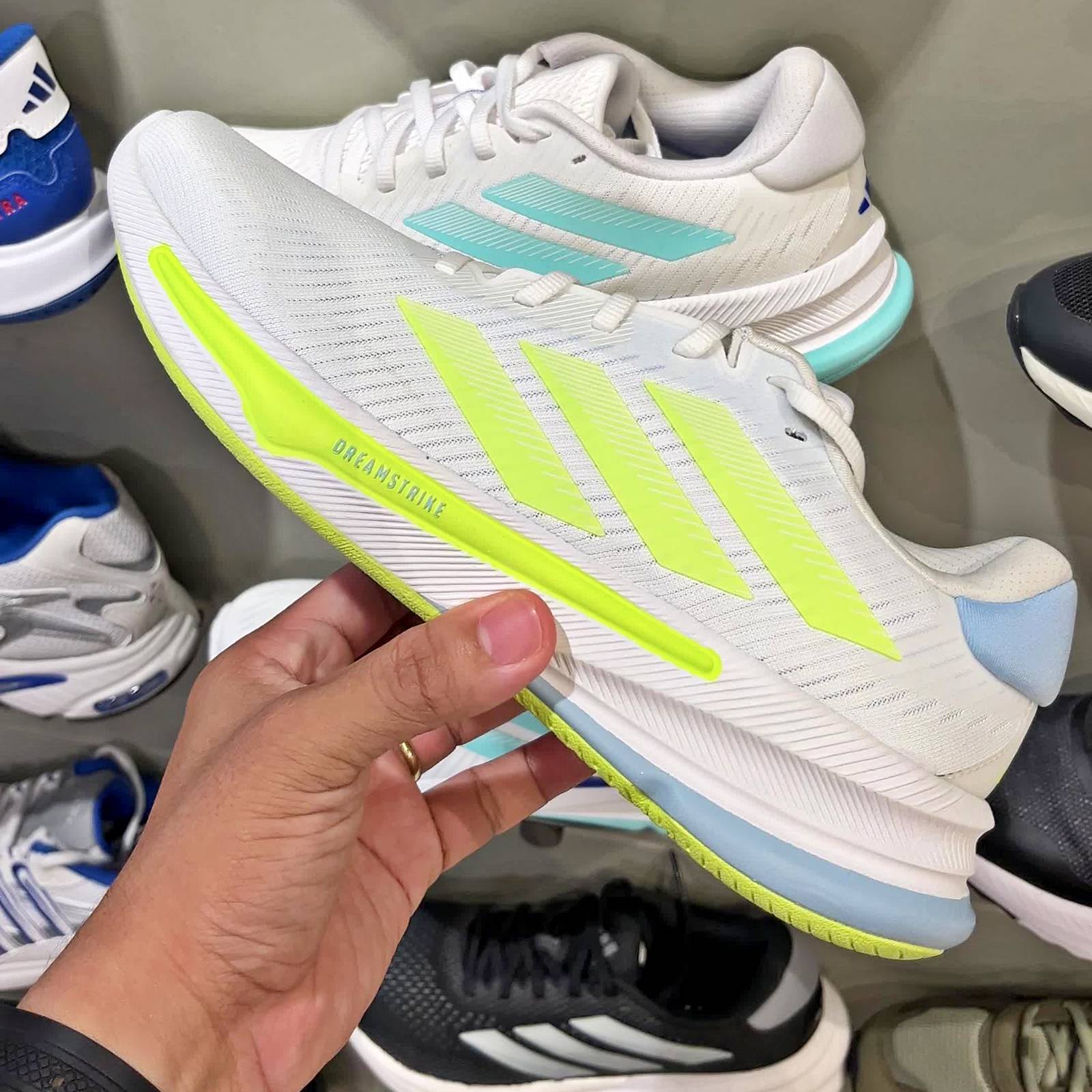 Tênis Adidas Supernova Ease Masculino – Branco+prata