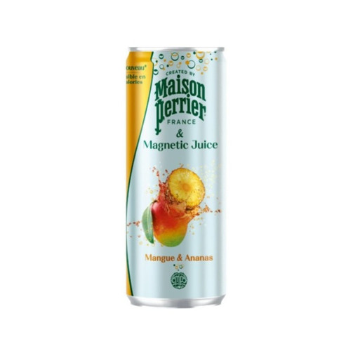 8445291047617 ВОДА PERRIER MAISON PINEAPPLE MANGO ГАЗ. 0,25 Л ЖБАН.jpg