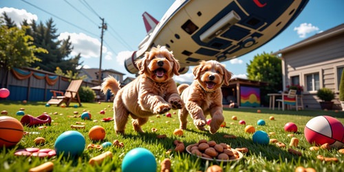 A joyous scene featuring two plump labradoodles Bella and Big Belly Bob having an amazing time toge.jpg