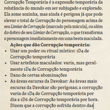 corrupção temporaria