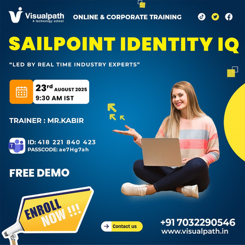 📅 Date & Time: 23rd August 2025, 9:30 AM (IST)
👨‍🏫 Trainer: Mr. Kabir (Real-Time Industry Expert)
📌 Meeting Link :https://teams.microsoft.com/meet/418221840423?p=Q5nEeoDerJEE3UB7ZQ
🔑 Meeting ID: 418 221 840 423
🔒 Passcode: ae7Hg7ah
Join Visualpath for an exclusive free demo on SailPoint IdentityIQ, the leading Identity Governance solution trusted by enterprises worldwide. Learn directly from experts and discover how SailPoint helps in:
✅ Identity Governance
✅ Access Management
✅ Compliance Automation
✅ Real-Time Project Scenarios
📞 Call: +91-7032290546
💬 WhatsApp: https://wa.me/c/917032290546
🌐 Visit: https://www.visualpath.in/sailpoint-online-training.html
📝 Blog: https://visualpathblogs.com/category/sailpoint-identity-iq/