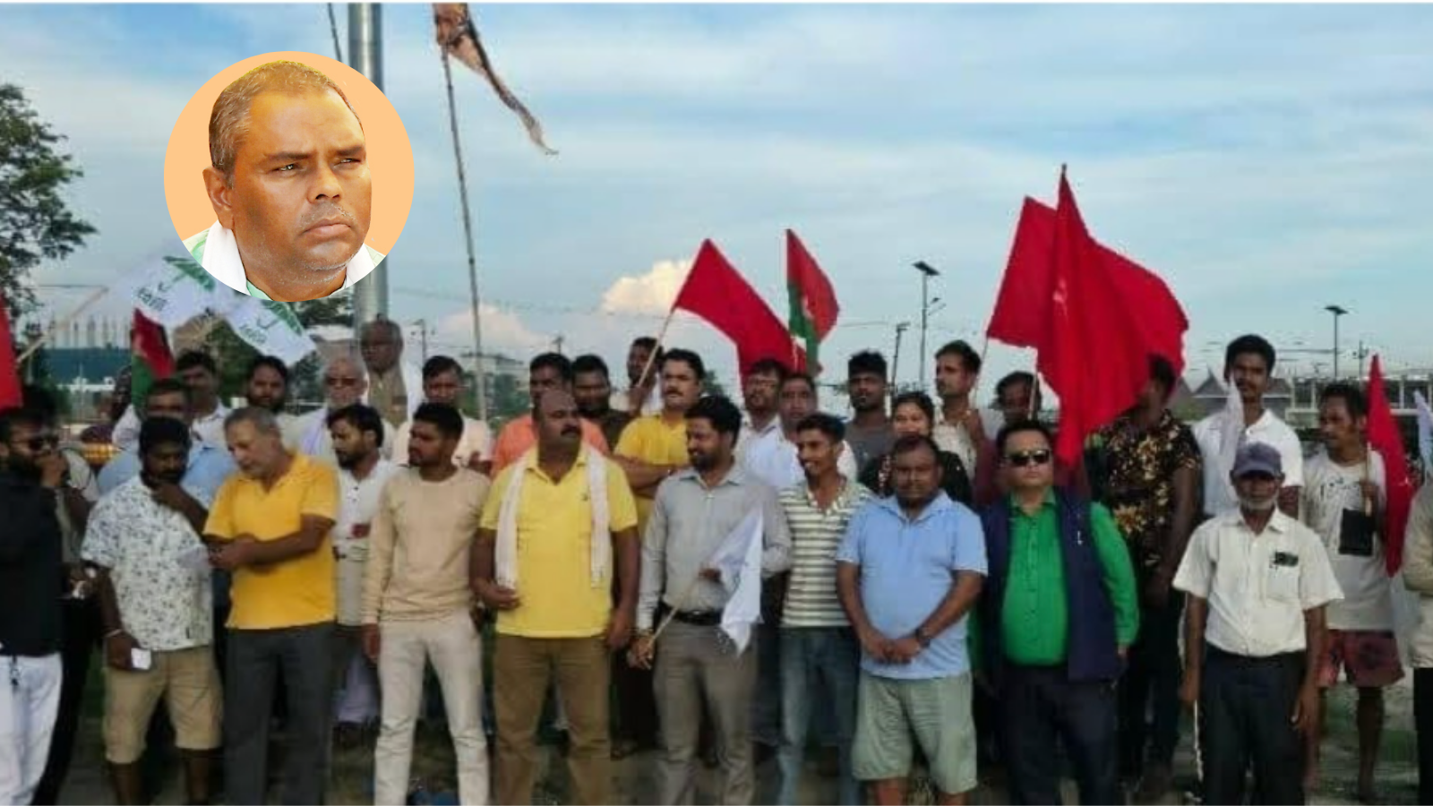 गौर हत्याकाण्डमा अध्यक्ष यादवलाई फसाउने प्रयासविरुद्ध रुपन्देहीमा जसपाको विरोध प्रदर्शन