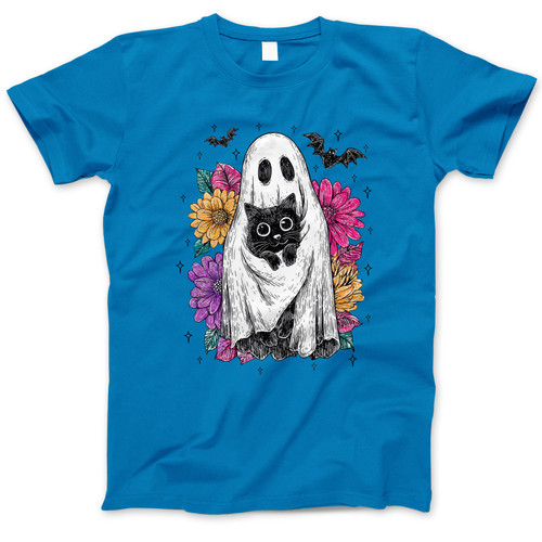 Photograph of four blank t-shirts greys beige and army green. Clipping path included. Ready for your.jpg