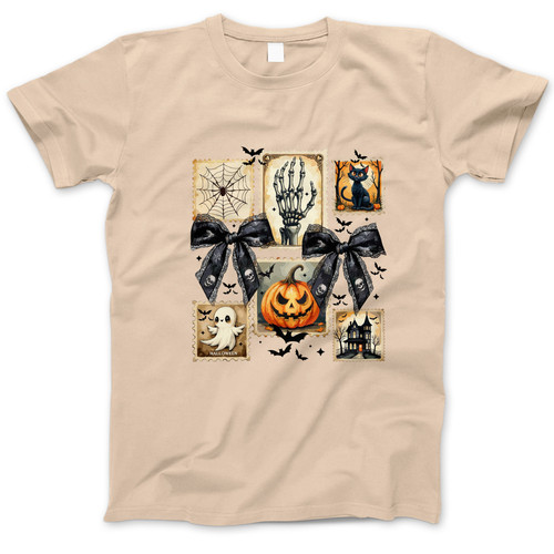 Photograph of four blank t-shirts greys beige and army green. Clipping path included. Ready for your.jpg