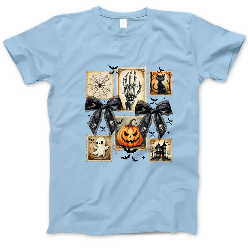 Photograph of four blank t-shirts greys beige and army green. Clipping path included. Ready for your.jpg