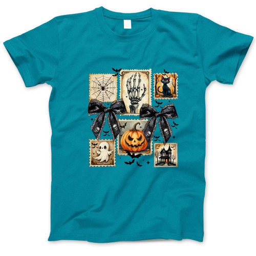 Photograph of four blank t-shirts greys beige and army green. Clipping path included. Ready for your.jpg