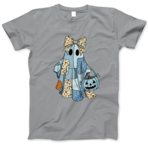 Photograph of four blank t-shirts greys beige and army green. Clipping path included. Ready for your.jpg