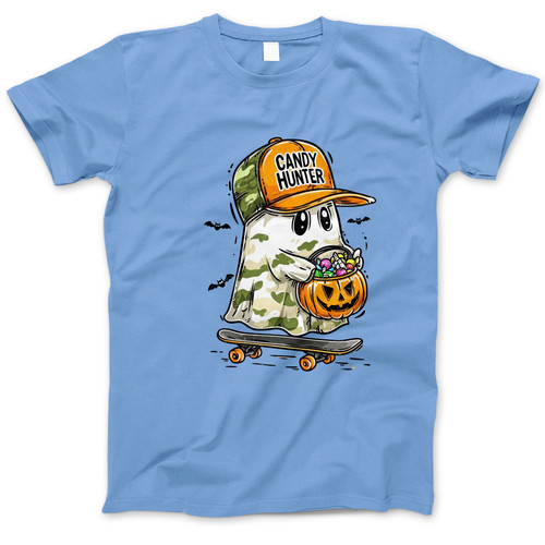 Photograph of four blank t-shirts greys beige and army green. Clipping path included. Ready for your.jpg