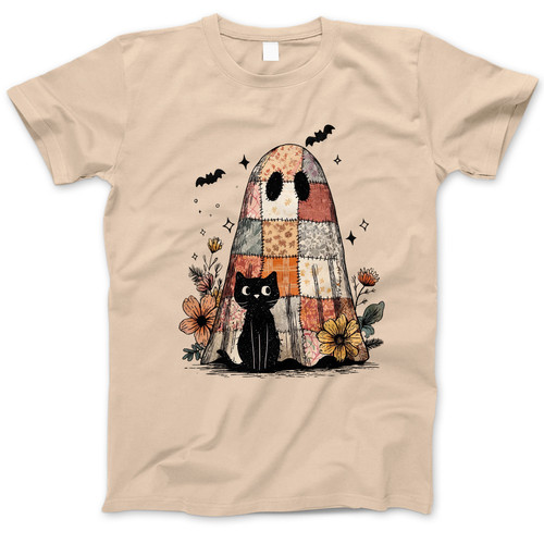 Photograph of four blank t-shirts greys beige and army green. Clipping path included. Ready for your.jpg