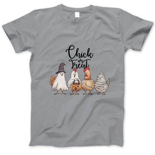 Photograph of four blank t-shirts greys beige and army green. Clipping path included. Ready for your.jpg