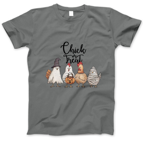 Photograph of four blank t-shirts greys beige and army green. Clipping path included. Ready for your.jpg