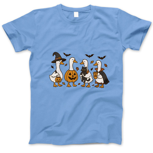 Photograph of four blank t-shirts greys beige and army green. Clipping path included. Ready for your.jpg