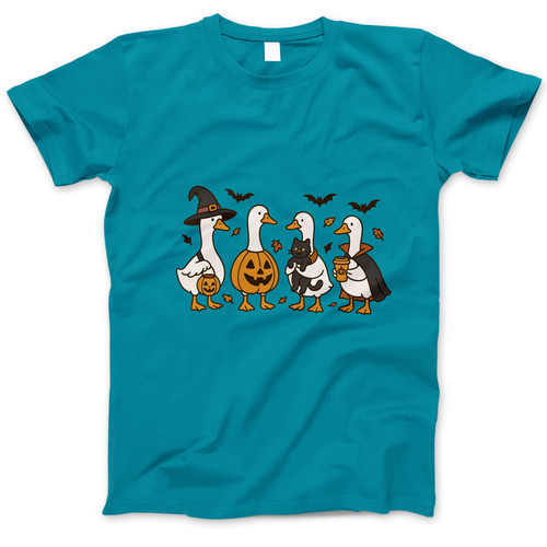 Photograph of four blank t-shirts greys beige and army green. Clipping path included. Ready for your.jpg