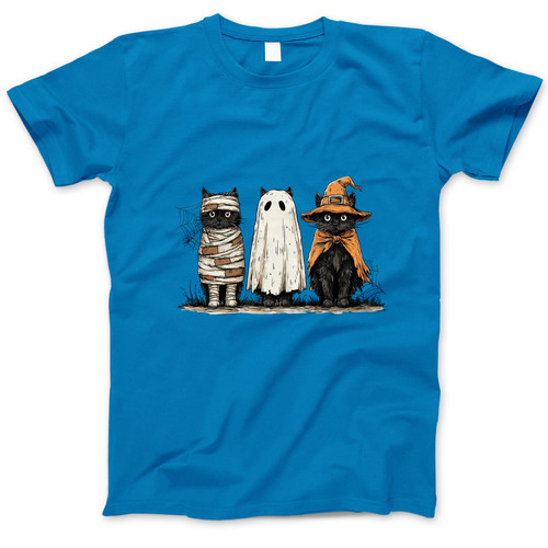 Photograph of four blank t-shirts greys beige and army green. Clipping path included. Ready for your.jpg