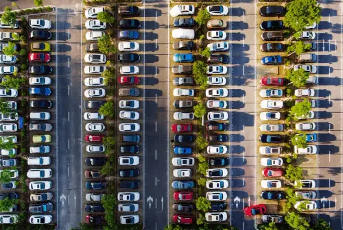 high angle shot of organized parking lot f4ovmovslqpqr13l.webp