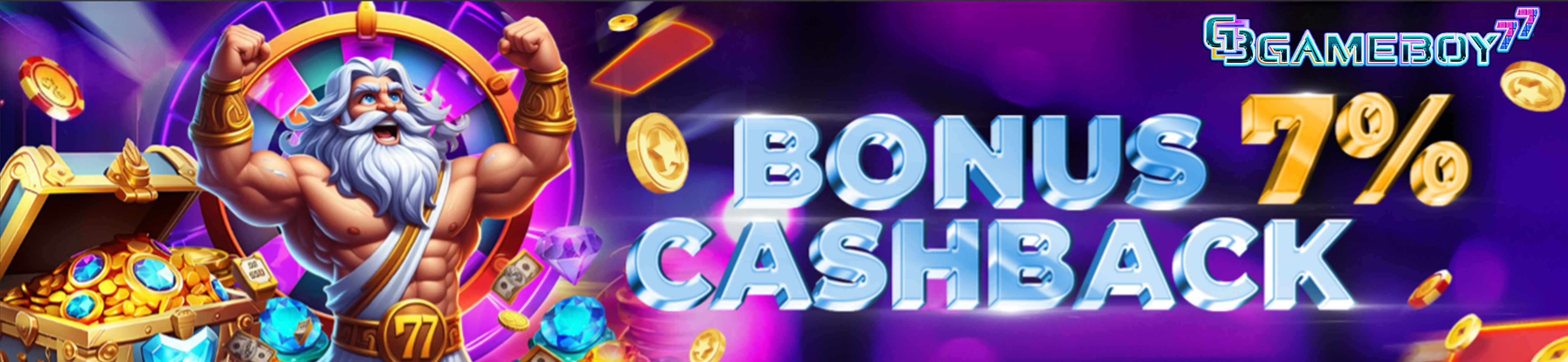 Bonus Cashback 7%