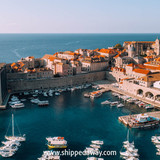 Dubrovnik Croatia aerial view