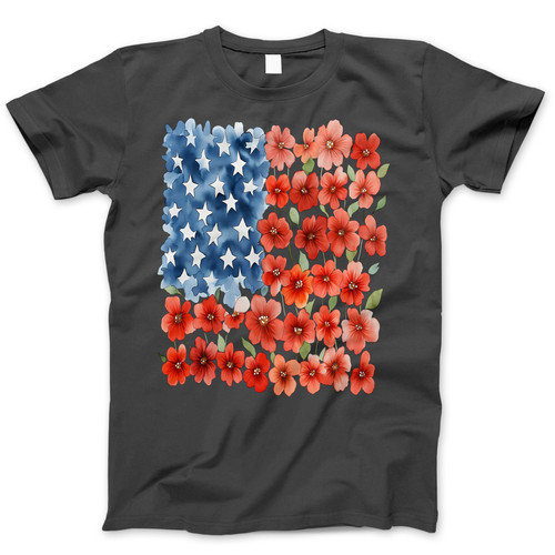 Photograph of four blank t-shirts greys beige and army green. Clipping path included. Ready for your.jpg