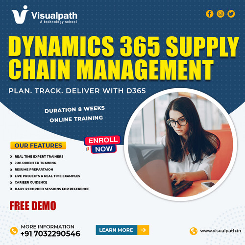 Visualpath offers expert-led Dynamics 365 Supply Chain classes with a practical, job-ready curriculum. Available globally in the USA, UK, Canada, Dubai, and Australia. Enroll today for hands-on, career-focused learning! Call +91-7032290546 for your free demo.
WhatsApp: https://wa.me/c/917032290546
Visit: https://www.visualpath.in/online-dynamics-365-supply-chain-management.html
Visit our Blog: https://visualpathblogs.com/d365-supply-chain-management-functionaltl/