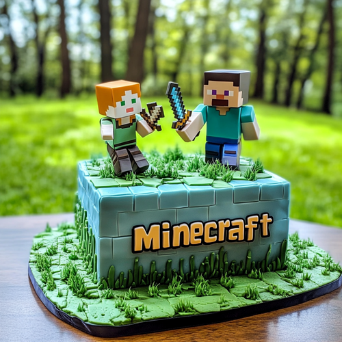 Money Saving Minecraft Cake for Smart Shoppers.png