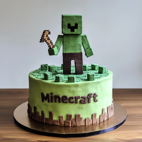 Tech Startup Minecraft Cake for Young Entrepreneurs.png