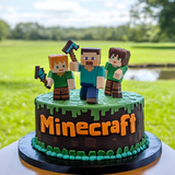 Pro Gamer Minecraft Cake for Winners Only