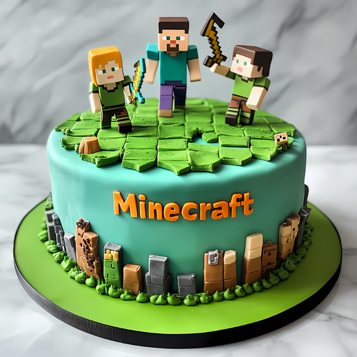 Silicon Valley Minecraft Cake for Tech Innovators.png