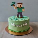 Scholarship Fund Minecraft Cake for Smart Savers