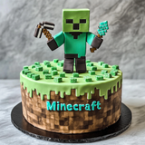 Ivy League Minecraft Cake for Future Leaders