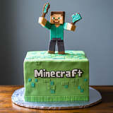 Influencer Approved Minecraft Cake for Trending Kids
