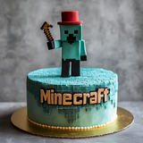 Minecraft Cake for Risk Takers