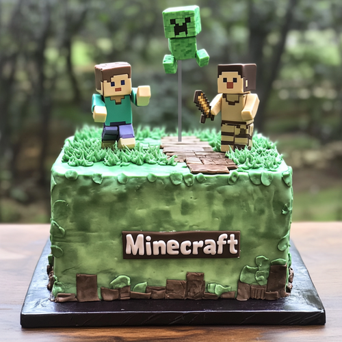 Spring Break Minecraft Cake for Adventure Seekers.png