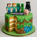 Mind Blowing Minecraft Cake for Ultimate Gamers