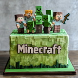 Birthday Bash Minecraft Cake for VIP Kids