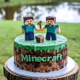 Boss Level Minecraft Cake for Gaming Kings