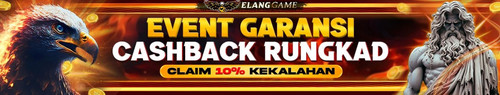 Event Garansi Cashback Rungkad 10%