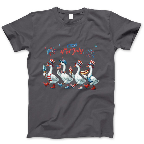 Photograph of four blank t-shirts greys beige and army green. Clipping path included. Ready for your.jpg