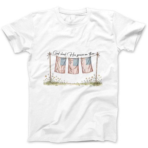 Photograph of four blank t-shirts greys beige and army green. Clipping path included. Ready for your.jpg