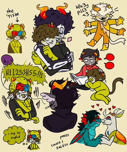 hiss, pancake 2, scorpio, and bee 3.png